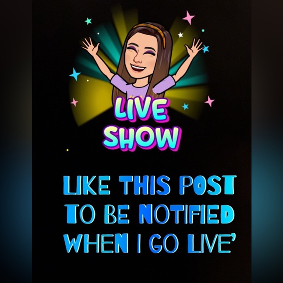 shows notifications! ❤️ stay tuned for lives with low starts and new inventory - Picture 1 of 1